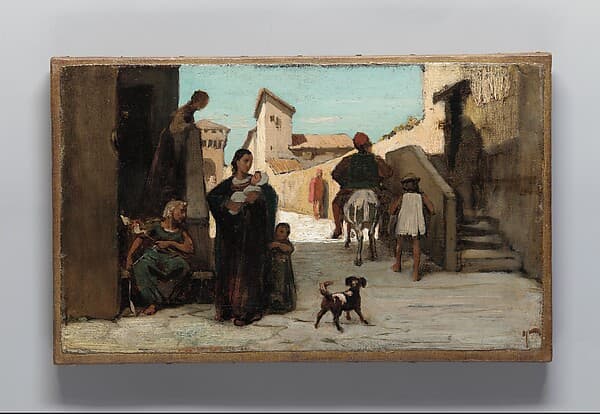 The Fable of the Miller, His Son, and the Donkey No. 4