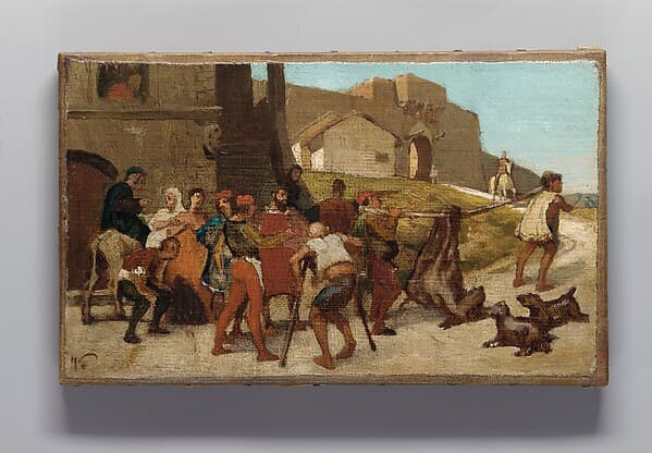 The Fable of the Miller, His Son, and the Donkey No. 6