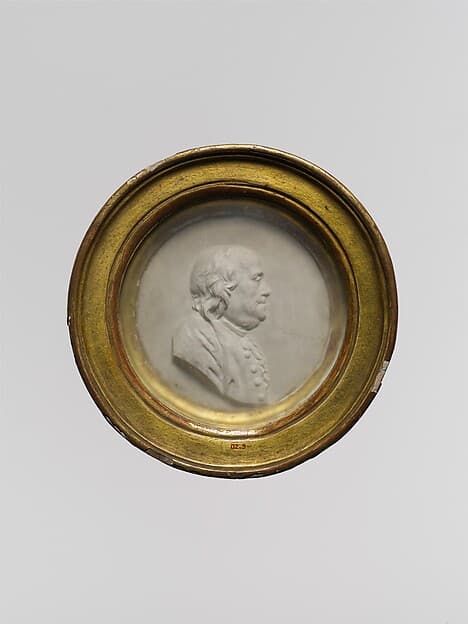 Medallion of Benjamin Franklin