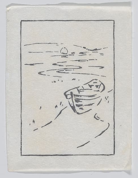 "The Derelict" or "The Lost Boat"