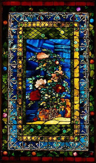 Peonies Blown in the Wind