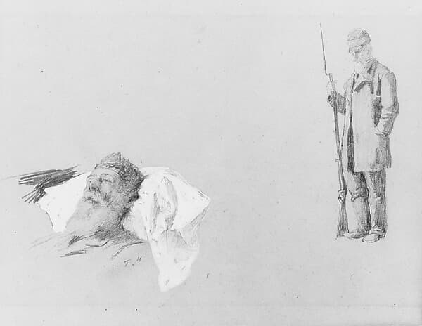 Study for "John Brown in Prison"