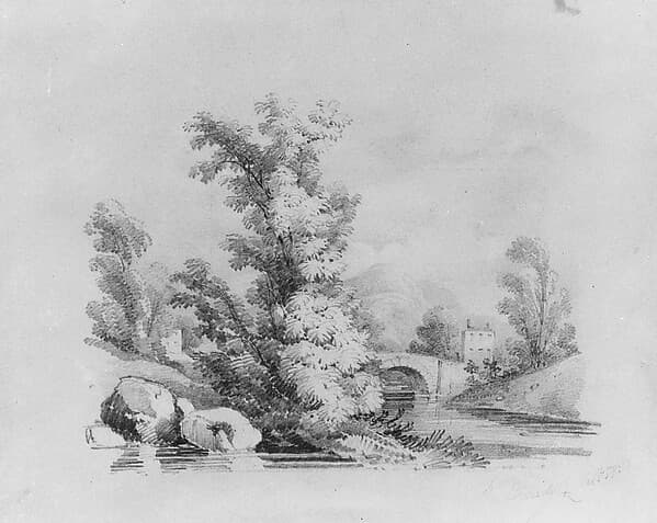 Landscape (from McGuire Scrapbook)