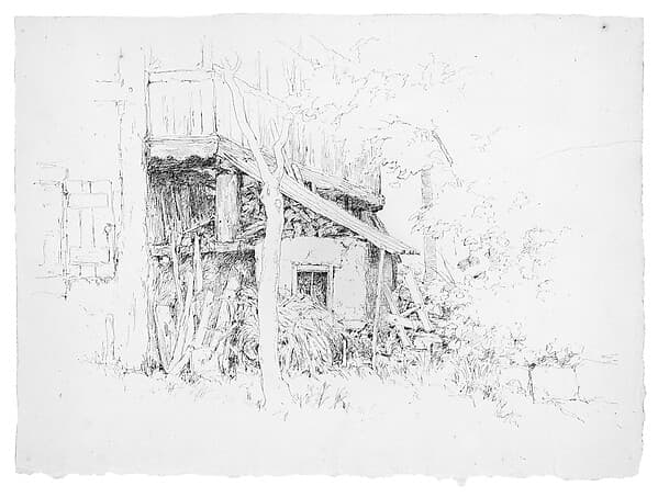 Sheet of a Ruined Shed, Germany