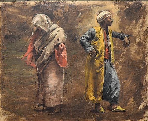 Study of Two Figures