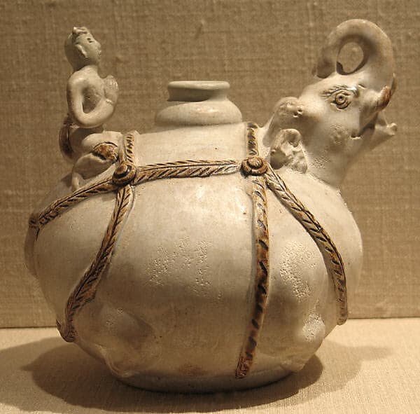 Vessel in the form of an Elephant with Rider