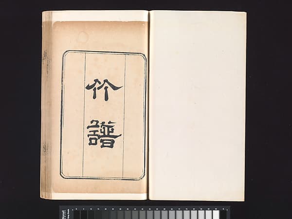 芥子园画譜 竹谱|“Bamboo” section, from the Mustard Seed Garden Manual of Painting