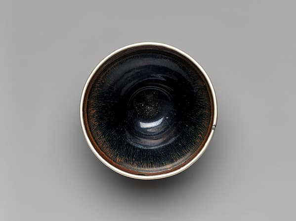 Tea Bowl with “Hare’s-Fur” Decoration