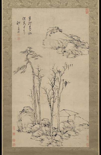 Landscape after Ni Zan