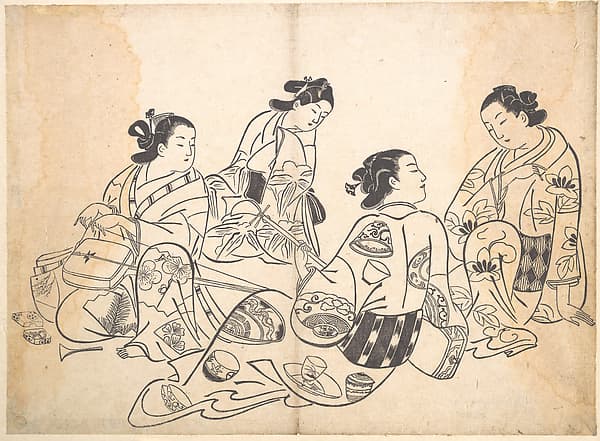 Group of Four Women