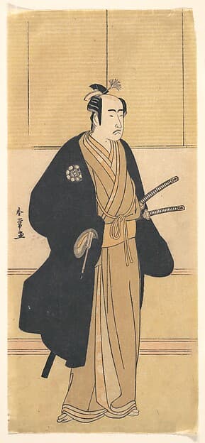An Unidentified Actor in the Role of a Samurai