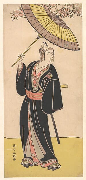Ichikawa Monosuke III in the Role of the Otokodate Sukeroku
