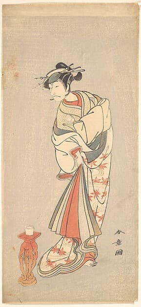 The Actor Ichikawa Danjuro V in the Role of a Woman