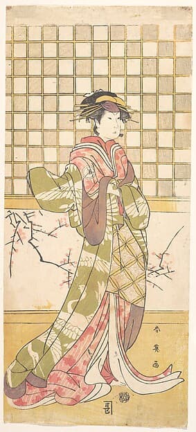 An Actor of the Iwai Clan as a Woman