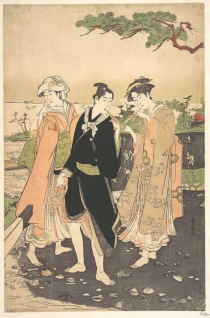 Along the Seashore at Futami