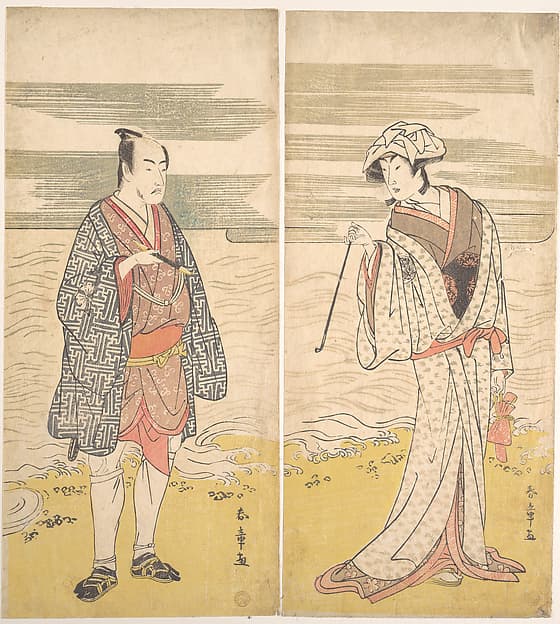 The Fourth Matsumoto Koshiro as a Man Dressed in a Short Kimono