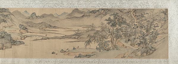 明 佚名 傳文伯仁 山水圖 卷|Landscape