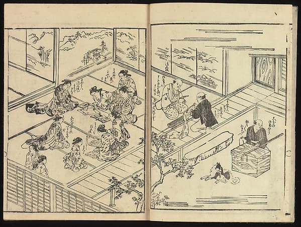 井村勝吉画 『注文のひいな形/雛形注文帳』|Order Book of Kosode Patterns (Chūmon no hiinagata/Hiinagata chūmon chō)