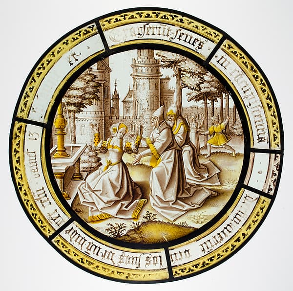 Roundel with Susannah and The Elders