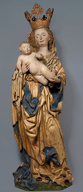 Standing Virgin and Child