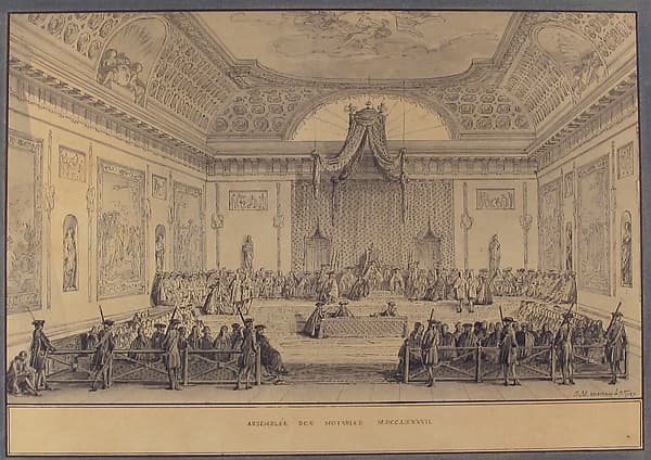 Assemblée des Notables, Versailles, 1787