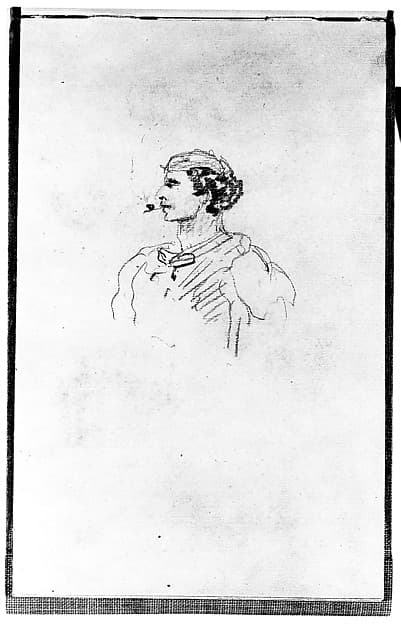 Album de Marine: Sketchbook of 48 folios containing 17 watercolors and 27 black chalk and graphite sketches