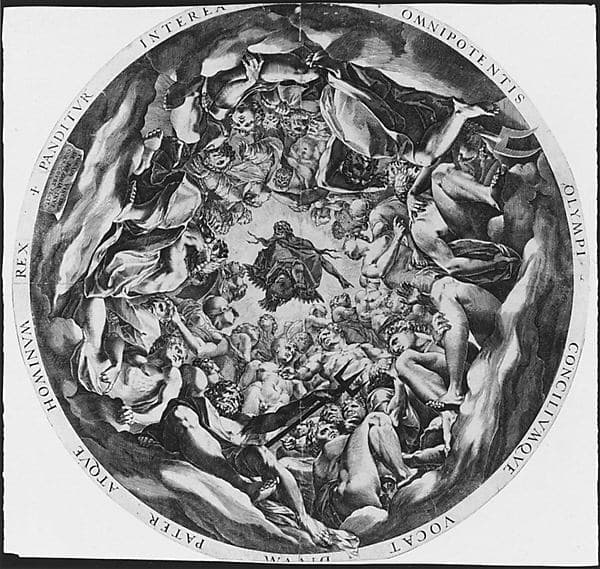 Concourse of the Gods on Mount Olympus