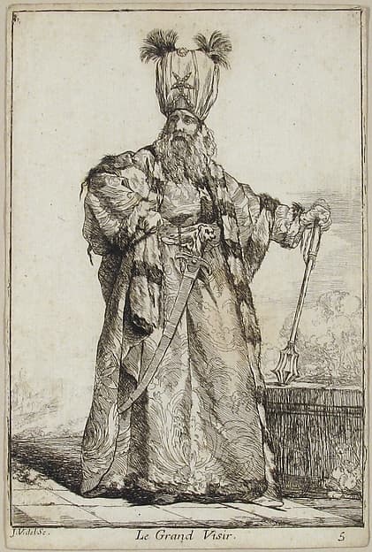 Le Grand Visir (The Grand Vizir), from the series "Caravane du Sultan à la Mecque..." (Caravan of a Sultan Going to Mecca)