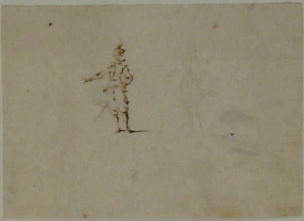 Man with outstretched hand