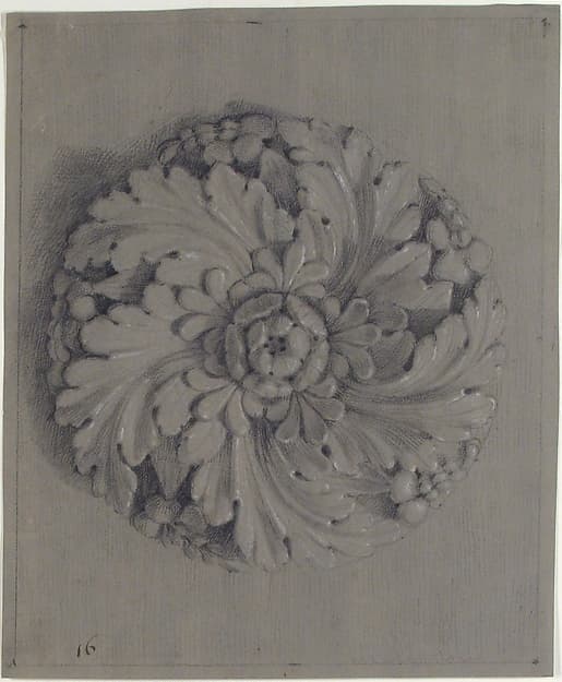 Design for a Rosette Relief