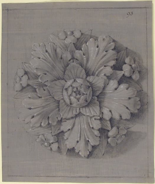 Design for a Rosette Relief