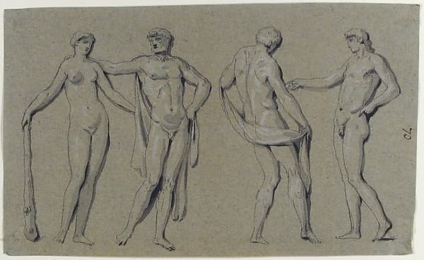 Group of Nude Figures