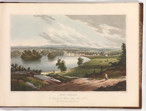 Fort Edward (No. 10 of The Hudson River Portfolio)