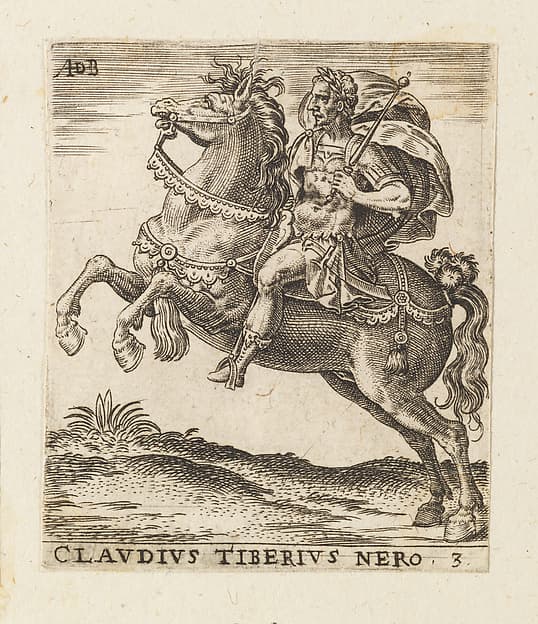 Claudius Tiberius Nero, from "Twelve Caesars on Horseback"