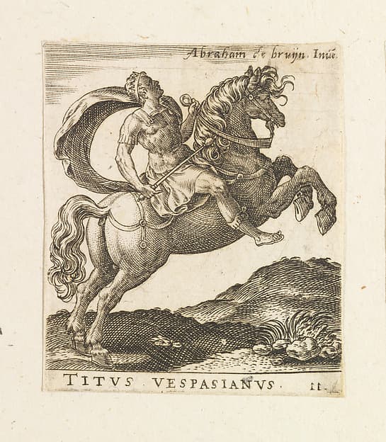 Titus Vespasianus, from "Twelve Caesars on Horseback"