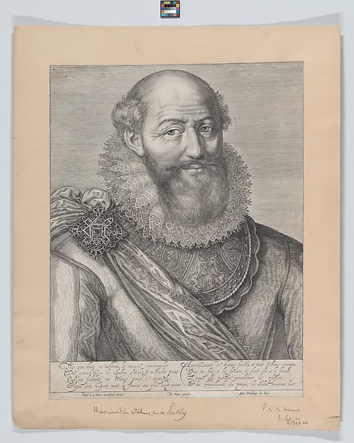 Portrait of Maximilien de Béthune, Duc de Sully