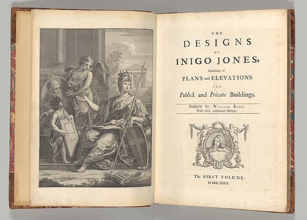 The Designs of Inigo Jones, Consisting of Plans and Elevations for Publick and Private Buildings