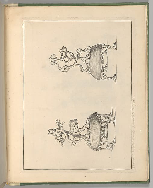 Plate 117: Garden Chairs, from "A New Book of Chinese Designs"