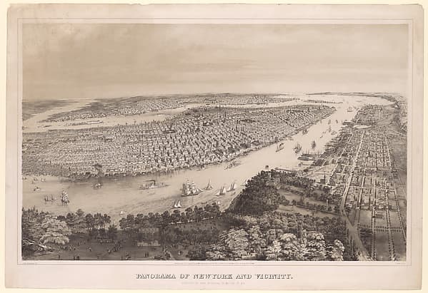 Panorama of New York and Vicinity