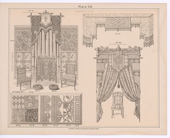 Kimball's Book of Designs: Furniture and Drapery.
