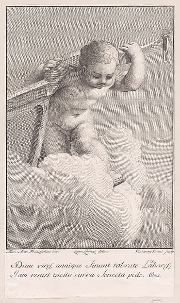 Putto with a yoke