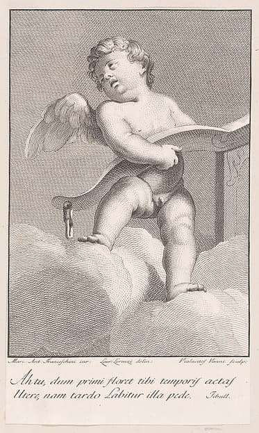 Putto with a yoke