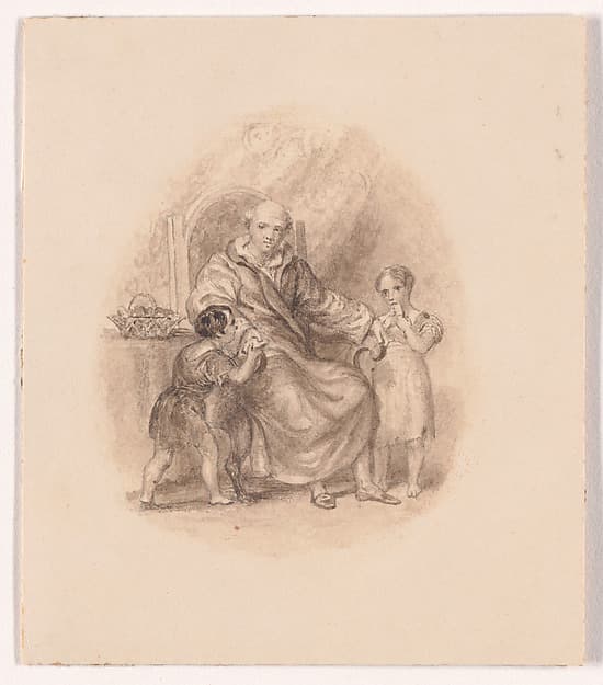 Illustration design for "The Economy of Human Life"