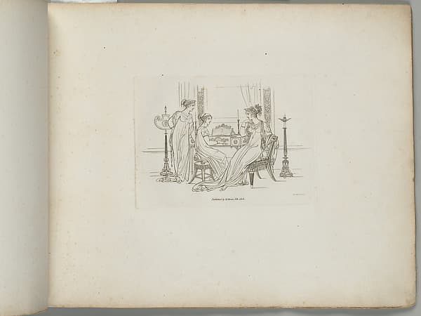 Three Women by a Harpsichord (from Sketches in Outline)