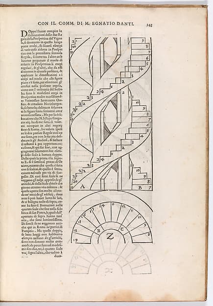 Le due regole della prospettiva pratica di M. Iacomo Barozzi da Vignola