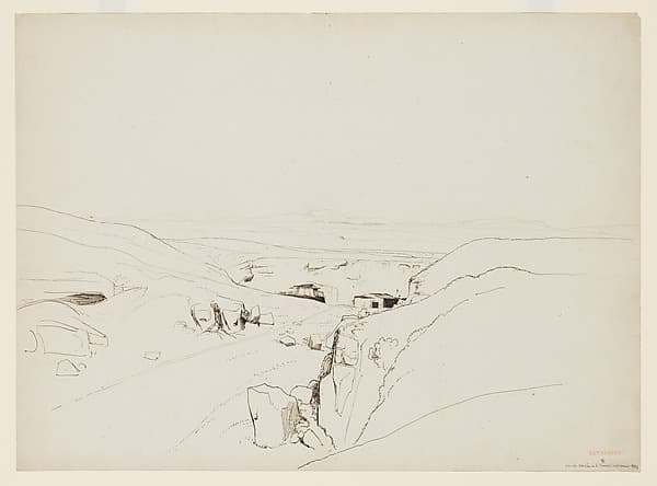 View of the Quarries at Cervara