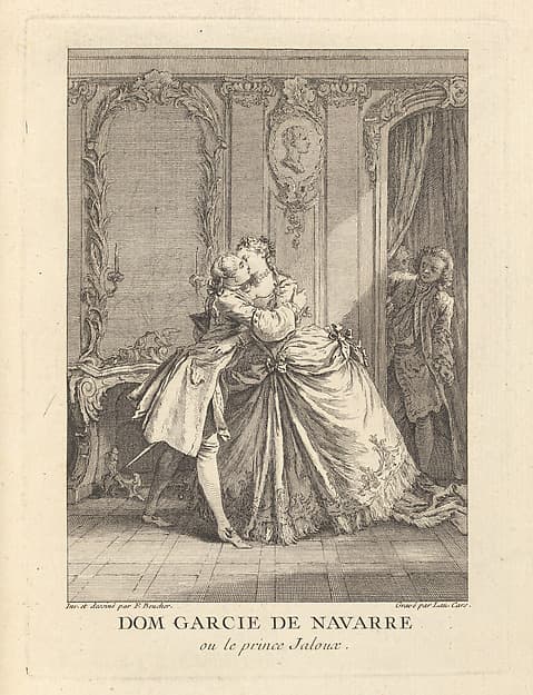 Dom Garcie de Navarre ou le prince Jaloux, from Gravures de Boucher pour les Oeuvres de Molière [Figures de Boucher pour Molière]