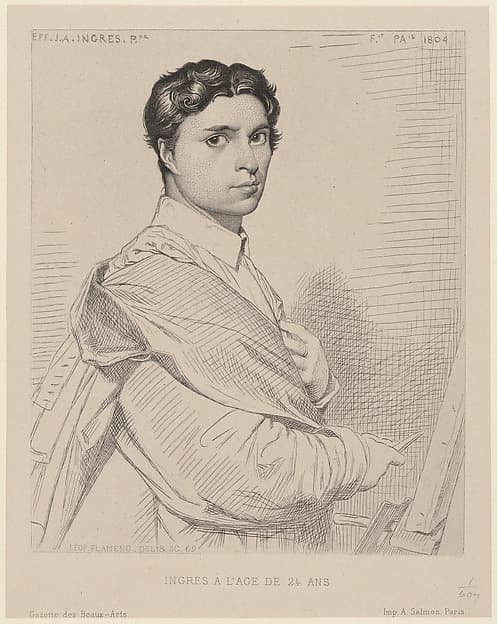 Portrait of J.A. Ingres