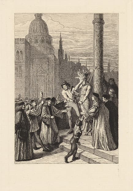 Le Cordelier de Venise, plate 4 from "The Decameron"