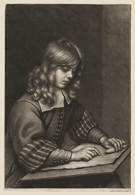 Boy with a Drawing Board
